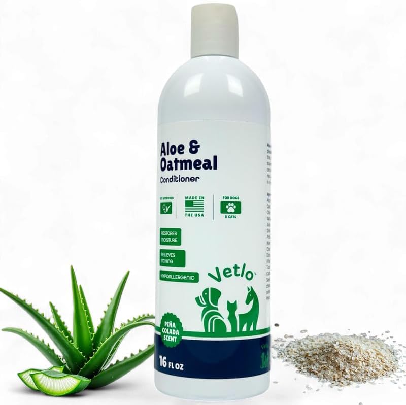 Dog Conditioner for Allergies and Itching & Daily Use - Detangling