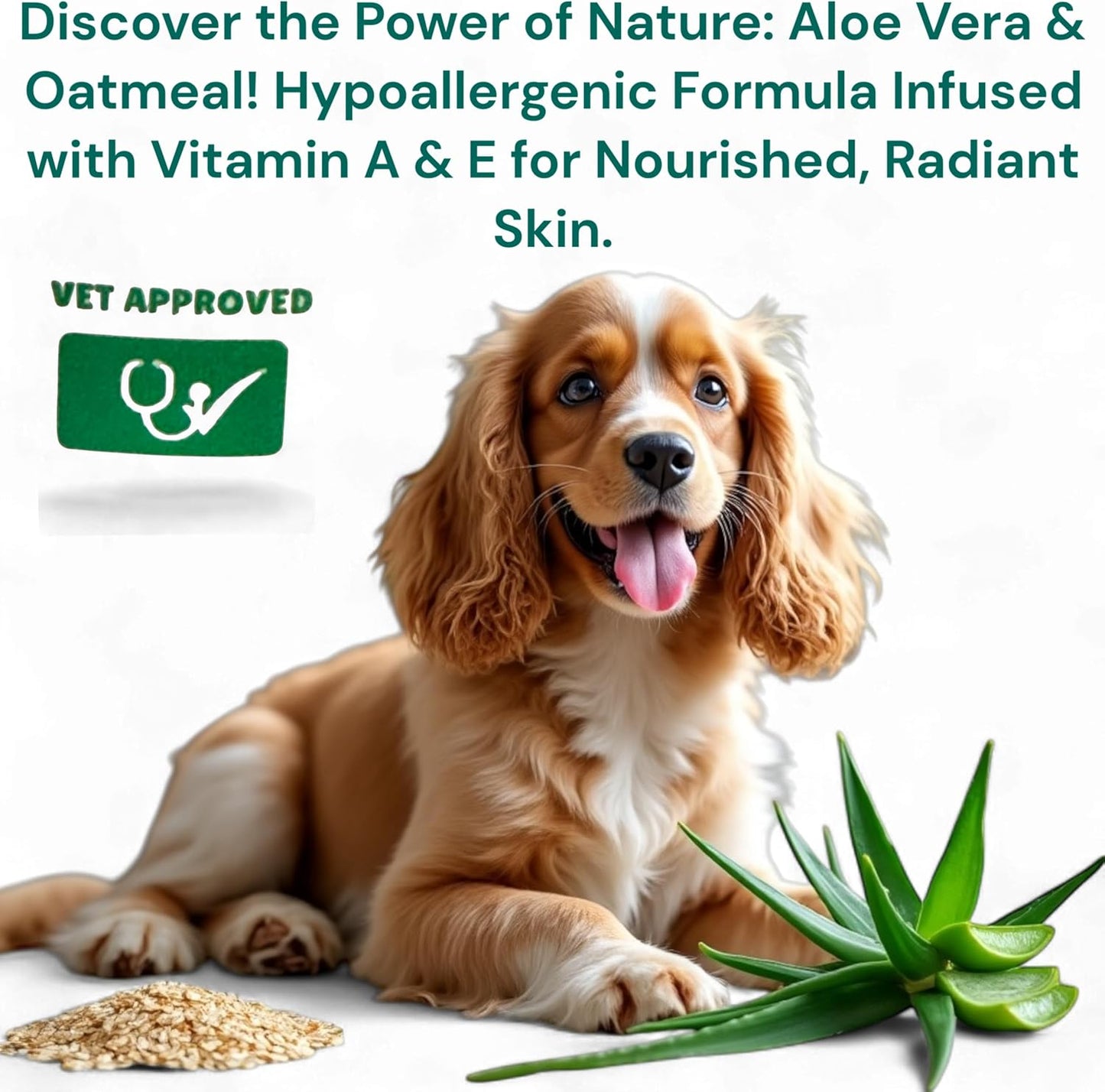 Dog Conditioner for Allergies and Itching & Daily Use - Detangling